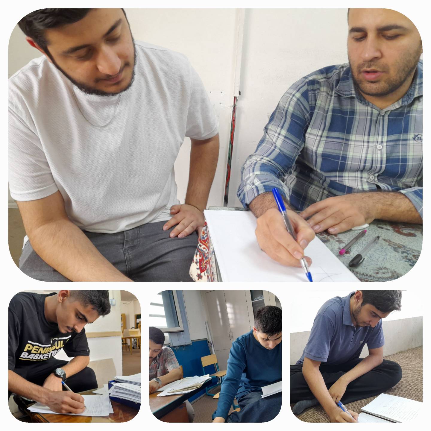 بررسی اشکالات تستی و تشریحی دانش‌آموزان